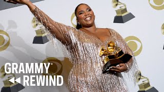 Watch Lizzo Accept Best Pop Solo Performance For "Truth Hurts" In 2020 | GRAMMY Rewind