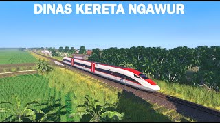 Dinas Kereta Api Ngawur Dari Semarang Tawang | Trainz Simulator Indonesia