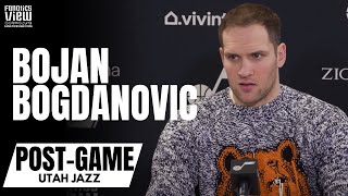 Bojan Bogdanovic Reacts to Utah Losing to Memphis: "We Have to Be More Focused, Whole Group"