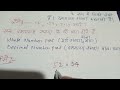 what is decimal number दशमलव किसे कहते है दशमलव संख्या किसे कहते है भिन्न दशमलव क्या होता है दशमलव स