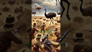 The Great Emu War: Saat Australia Kalah dari Burung. #emu #australia #war #truestory #shorts