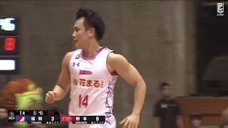 ライジングゼファー福岡vs熊本ヴォルターズ｜B.LEAGUE EARLY CUP 2019 NISHINIHON Game Highlights｜09.15.2019 プロバスケ (Bリーグ)