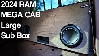 2024 RAM Mega Cab Large Sub Box