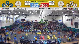 QM43 2018 Seneca Event
