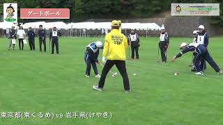 ねんりんピックはばたけ鳥取2024　 ゲートボール 交流大会　競技：東京都 vs 岩手県（105 013003 01 01）