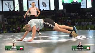 World Freestyle Football Championship 2023 🇰🇪 |  Women's Top 16: Aguska vs Mathilde