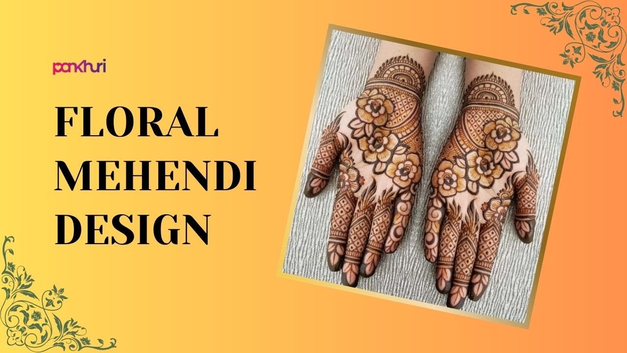 Floral Mehendi Design By Fatima Mehendi Tutorial Henna