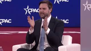 JD Vance Defends Munich Speech, Trump’s Policy at CPAC 2025