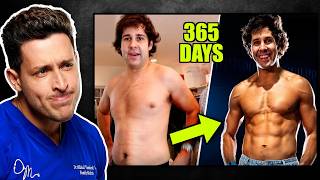 Doctor Reacts To David Dobrik's Weight Loss