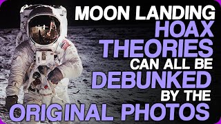 Moon Landing Hoax Theories Can All Be Debunked By The Original Photos (The "New" Filming Setup)