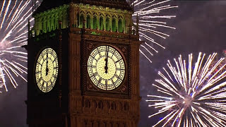 New Year 2024 Countdown & Fireworks / Feliz Año Nuevo 2024 Cuenta Atrás & Fuegos Artificiales