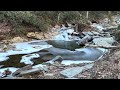 catawba u0026 upper catawba falls on ice old fort nc hike vlog 123