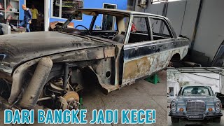 Restorasi Mercy Kebo Milik Eyang Yang Pernah “Hilang” [Mercedes-Benz W109 300SEL]