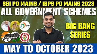 All Government Schemes in One Shot | May to October 2023 | Big Bang Series | Kapil Kathpal