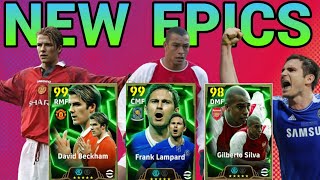 NUEVOS ÉPICOS y sus ENTRENAMIENTOS | F. Lampard, David Beckham, Gilberto silva | EFOOTBALL 2025