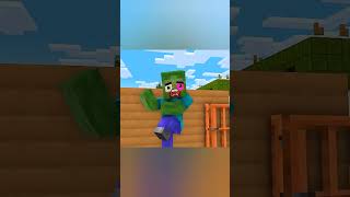 Monster school: scibi toilet ghost and zombie #minecraft #animation