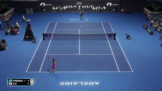 Rybakina E. @ Doi M. [Adelaide 2022] | 8.1. | AO Tennis - live