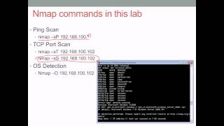 Using Nmap and Wireshark