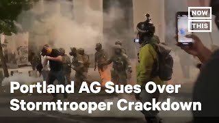 Oregon AG Files Lawsuit In Response to Federal Troops in Portland | NowThis