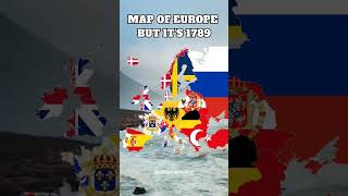 Map of Europe but it's 1789