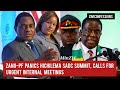 Zanu-PF Panics Hichilema SADC Summit, Calls For Urgent Internal Meetings