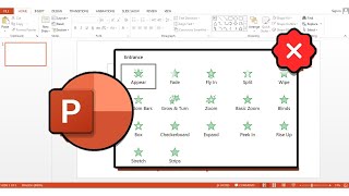 How To Fix Animations Not Working In PowerPoint In Windows