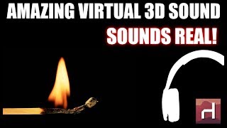 Amazing 3D Virtual Sound HOLOPHONICS - MATCHBOX Sounds Real!