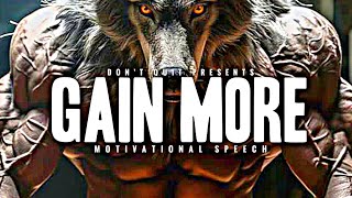 GAIN MORE - 1 HOUR Motivational Speech Video | Gym Workout Motivation
