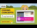 Mouse Click Events - Coding Concepts Explained for Kids