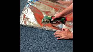 The best way to cut multi-foil SuperFOIL, SuperQuilt, Actis, TLX