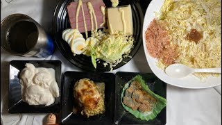 ◯濃厚なアボカドの食感！💯ズアボカドグラタン（糖質4.4g/238kcal）　　◯揚げてパリパリ！さば（→イワシ）の竜田揚げ（糖質1.2g）【糖質調整メニューで体重110kg減！食レポ編】#糖質調整