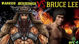 Bruce Lee vs. Warrior Berserker - EA sports UFC 4 - CPU vs CPU
