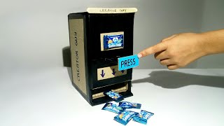 How To Make A Chewing Gum Vending Machine At Home DIY