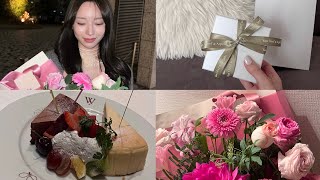 【23歳誕生日VLOG】プレゼント開封\u0026特別な1日をお届け✨