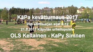 KäPa kevätturnaus OLS06 Keltainen - KaPy Sininen