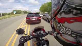 xAdamLeex KLR650 Motovlog #10: Kid Almost Pulls Out In Front Of Me / Last Bad Audio Video!