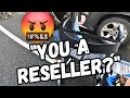 Angry Man At Car Boot HATES RESELLERS!! UK Ebay Reseller