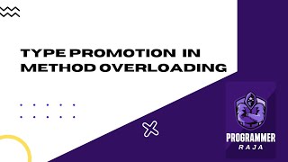 Type promotion in method overloading || Tutorial #26