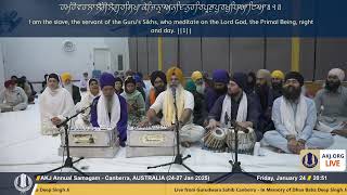 006 Canberra 24Jan2025 FriEve Bhai Davinder Singh Jee ASI