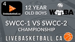 WMBA - Championship-  SWCC-1  - 12 Boys vs SWCC-2  -12 Boys