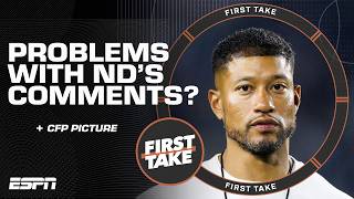 Stephen A. tells Notre Dame to GROW UP 🗣️ 'Put on your BIG BOY PANTS!' | First Take