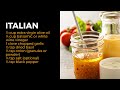 italian dressing recipe