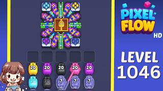 Pixel Flow Level 1046 Solution Walkthrough