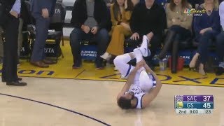 Omri Casspi Injury Suffers PAINFUL Ankle Injury Against Kings! Warriors vs Kings!