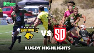 Brutal match in the heat | Houston Sabercats vs San Diego Legion | MLR Rugby Highlights | RugbyPass