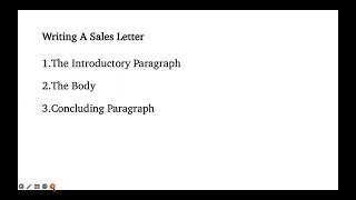 Korespondensi Bahasa Inggris - Sales Letter