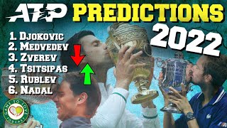 ATP 2022 Predictions | Top 10 Rankings & Grand Slam Champions | GTL Tennis Podcast #281