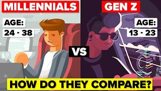 Millennials vs Generation Z And Other Generations Compared (Compilation)