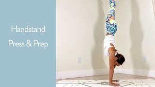 Handstand Prep and Press Tutorial