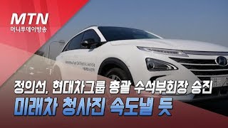 정의선, 현대차그룹 총괄 수석부회장 승진…미래차 청사진 속도낼 듯 / 머니투데이방송 (뉴스)